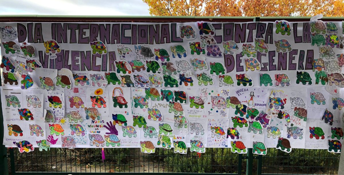 ceipjosehierro's tweet photo. 25 noviembre, NO a la violencia de género https://t.co/NYS5kKGW0Z