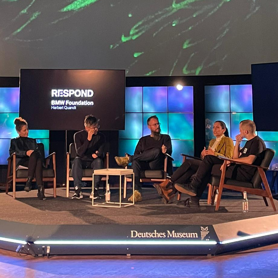 respond_acc's tweet photo. Right now Heba Aguib is talking at the
@1E9tech panel „Changing the System: A Collective Transition to Green and Inclusive.“ together with Daniel Visevic, (@WorldFund), Christian Lindner (@Airbus) and Susanne Kader (@acatech_de) #1e9 #CircularEconomy #HowWillYouRESPOND https://t.co/9MNOMfqXh9