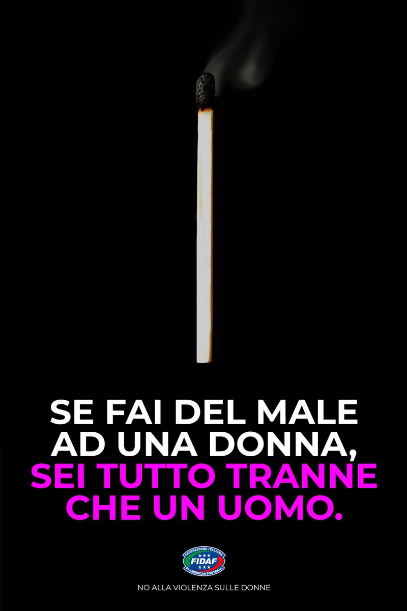 Il problema della violenza sulle donne sono gli uomini violenti. 
Punto.

#25novembre