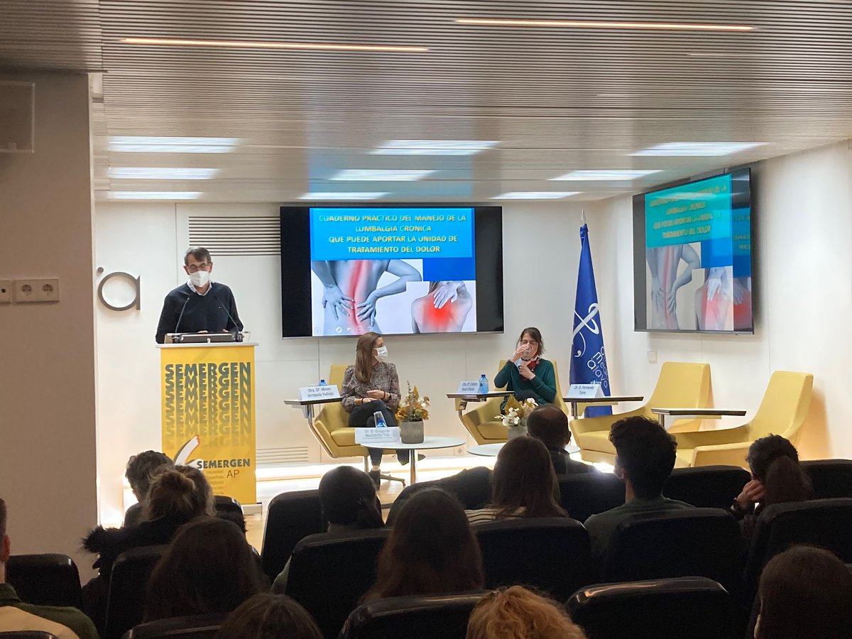 5 Jornadas de Residentes y médicos de familia SEMERGEN Pais Vasco. Actualización en Dolor: Lumbalgia.
Dr. D. Fernando Torre
 <a href="/semergenpv/">SEMERGEN PAIS VASCO</a> <a href="/icomalava/">Ilustre Colegio Oficial de Médicos de Araba/Álava</a> 
#semergeneuskadi21 <a href="/SEMERGENap/">SEMERGEN | Médicos de AP</a>