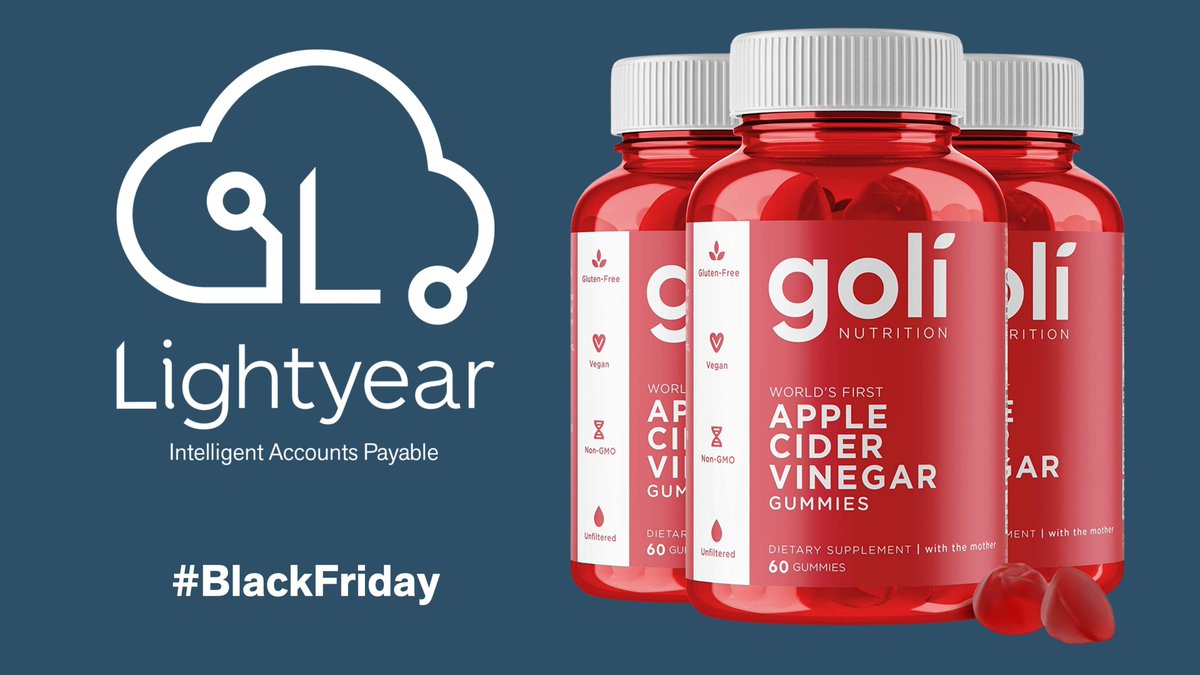 lightyearcloud's tweet photo. Black Friday is back  🛍️
Check out our blog to find out how one of the biggest #BlackFriday suppliers @GoliNutrition scaled their business with Lightyear🚀
https://t.co/0etgtA1n6I
#Lightyear #accountspayable #shopping #Goli https://t.co/zTwgQ89ppE
