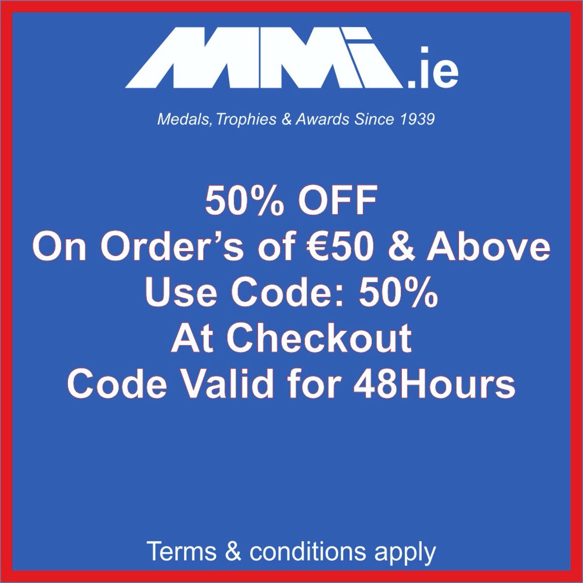 IrishMedals's tweet photo. 50% off 48 hours, #GAA #hurling #camogie #lgfa #BlackFriday #irishmade #irishgolf #irishfootball #irishathletics #irishrugby #clubrugby #irishswimming #irishsport https://t.co/HnOQtn5rRb