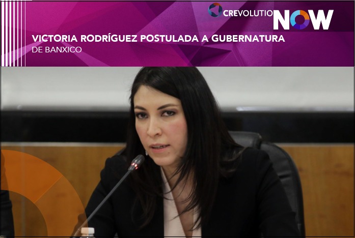 crevolutionmx's tweet image. Victoria Rodríguez Ceja, tras ser nominada a la gubernatura del Banco de México,  ya dió su principal meta si es ratificada en el cargo por el Senado de la República. 🧐

Lee la nota completa en: crevolutionnow.com/2021/11/25/vic…