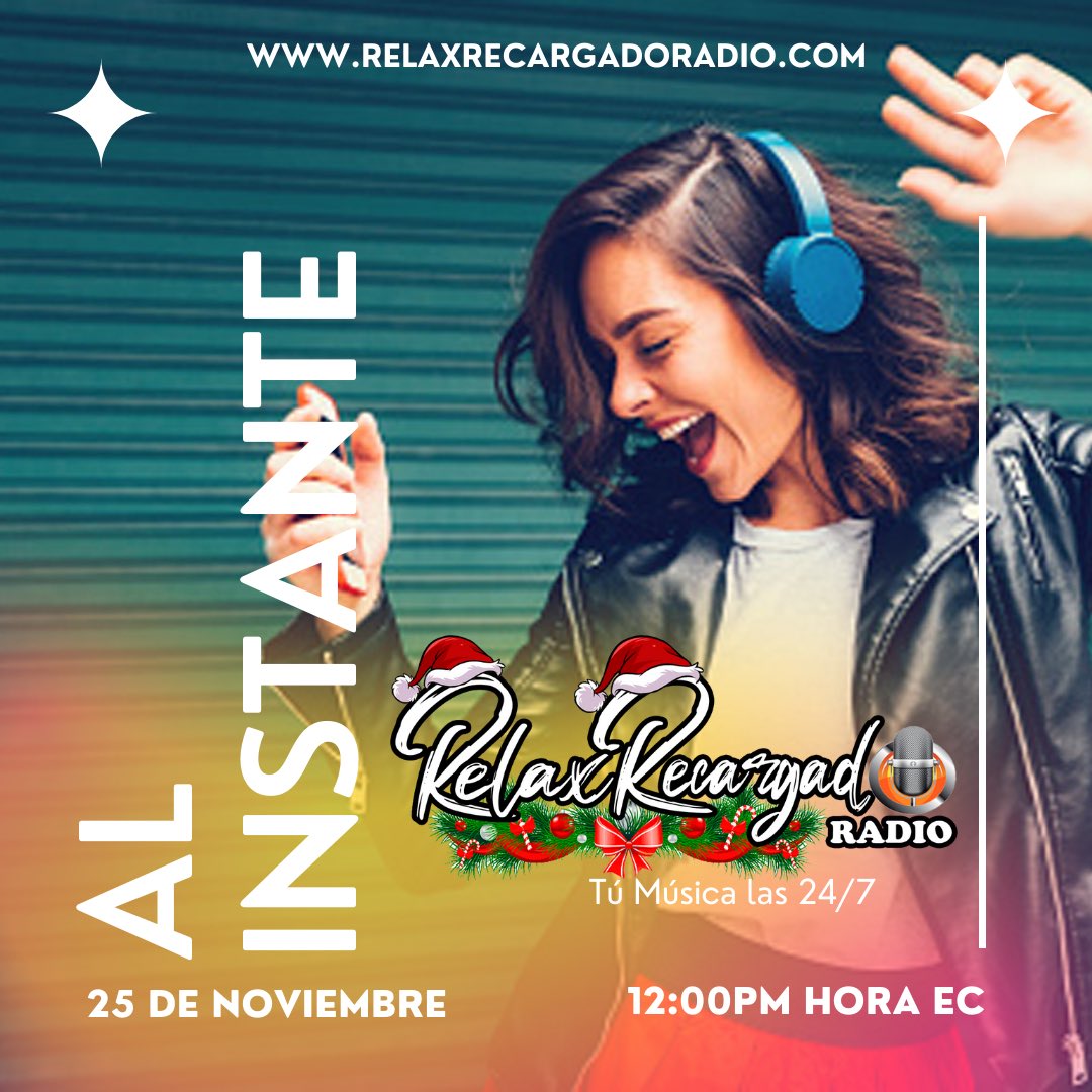 relaxrecargado's tweet photo. Empieza tu #programafavorito de #lastardes #alinstante te esperamos desde las 12:00pm hora EC solo ingresa en https://t.co/vly5JHKB16 #whatsapp📲 +593992671749 con la conducción de @fercho_cisneros_oficial https://t.co/i4P3J25Vvi