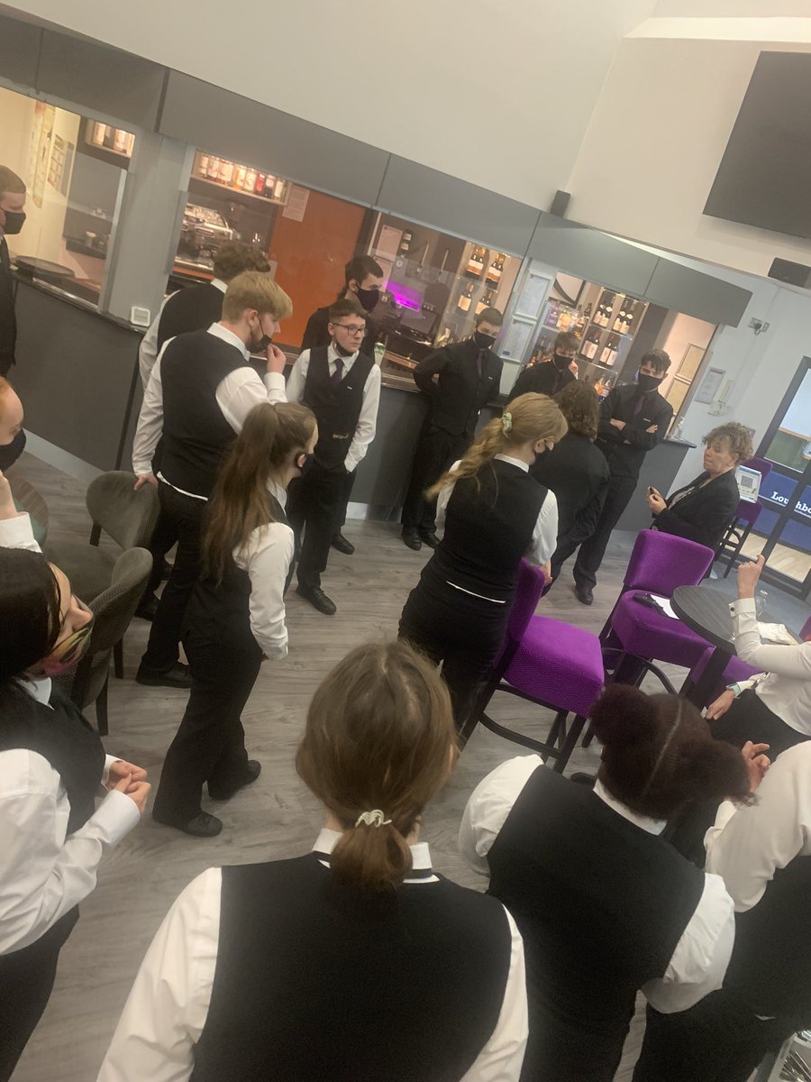 Chefcreed's tweet photo. Such a busy day so far, restaurant briefing taking place , 150 covers ready @Lborocollege RISE Awards @Joannemaher https://t.co/Q1W1VeuZoy
