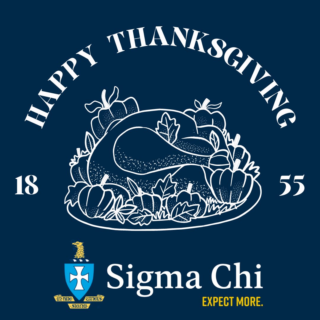 Have a safe and happy Thanksgiving 🦃 ! We are thankful for all our brothers, sweethearts, volunteers, staff members, friends, and family around the world. Tag a brother below you are thankful for! #HappyThanksgiving