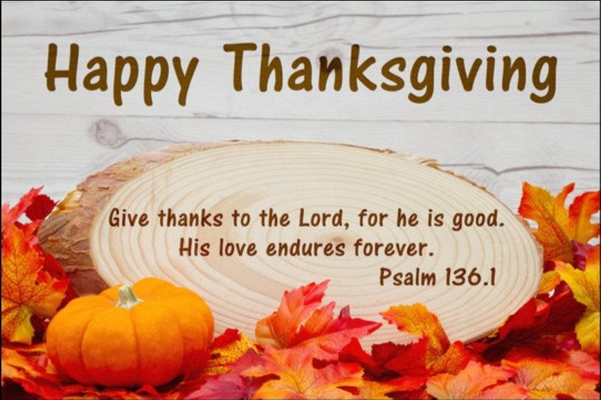 Thanking God for our many Blessings, including each and every person that follows and supports us. We are grateful.  Thank you!  We appreciate you. 

Have a Blessed Thanksgiving. 

#Grateful #ThankYouLord #ForeverGrateful #appreciationpost #appreciation #GodIsGood  #Thanksgiving