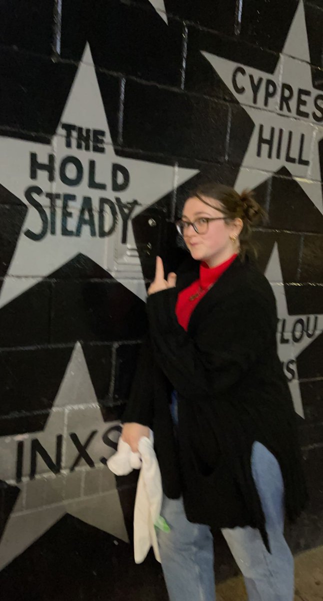 Can’t go to First Ave without taking a picture with my favorite Minnesota band <a href="/theholdsteady/">The Hold Steady</a>