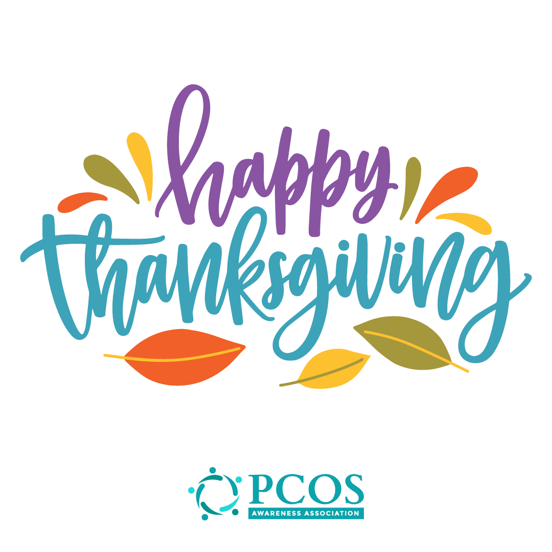 PCOSAA's tweet photo. Happy Thanksgiving Everyone 🦃❤️
#pcos #pcosaa #polycysticovariansyndrome #polycysticovarysyndrome #pcossupport #pcoshealth #pcosinformation #pcosresources #pcosresearch #togetherwecan #1in5 #shadesofteal #pcosdirectory #womenshealth https://t.co/cGK3LnZHxh