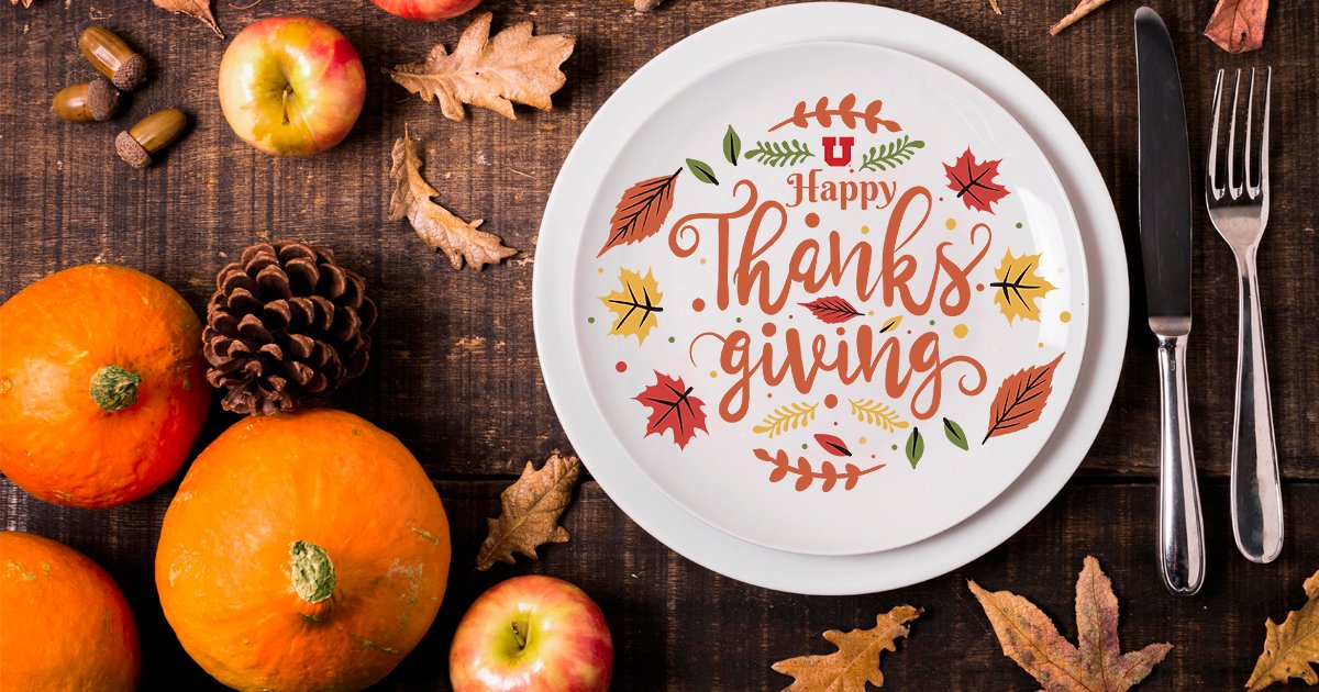 UtahPMBA's tweet photo. ’Tis the season for giving thanks, and this year we’re very thankful for our students, staff, faculty, alumni, and community! Thank you all for making our MBA programs some of the best. Wishing everyone a happy Thanksgiving! https://t.co/MzzFiT43ud