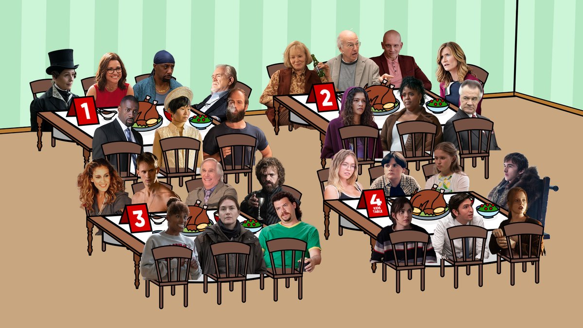 Which Thanksgiving table are you sitting at?