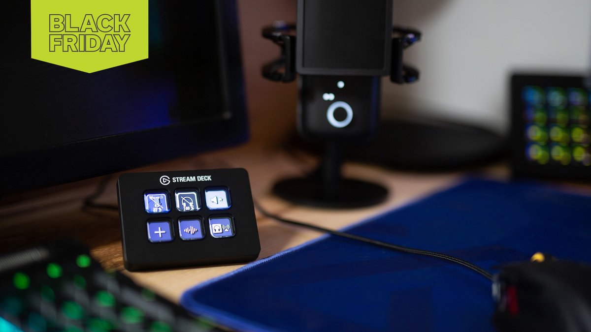 TheLoadout's tweet photo. From green screens to stream decks, to one of the best microphones for streaming right now, get up to 38% off Elgato streaming gear in its #BlackFriday sale 👀

https://t.co/KFN2l8iNC4 https://t.co/uLAD1vpJzQ
