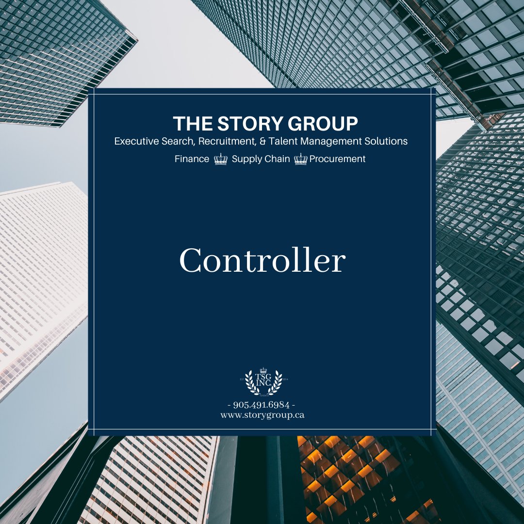 StoryRecruiting's tweet photo. The STORY Group is engaged on a NEW retained search:
Controller - CPG - Waterloo Region

If you are interested in learning more about this opportunity, please contact: ian@storygroup.ca
#executivesearch #recruitment #financejobs #accountingjobs https://t.co/cdnG0Y6xVI