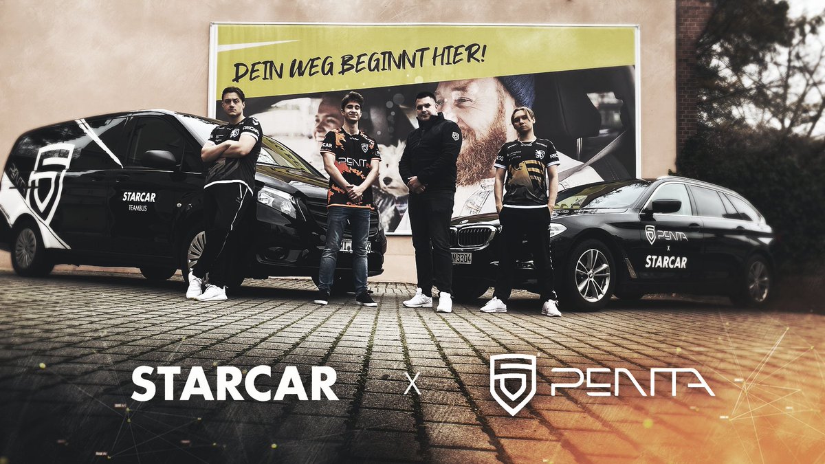From now on, we're traveling to LAN events in style! 🚗

We're delighted to announce our new superior partnership with renowned German car rental company STARCAR.

You can read more at bit.ly/PENTASTARCAR

#ThisIsPENTA #NewPartnership