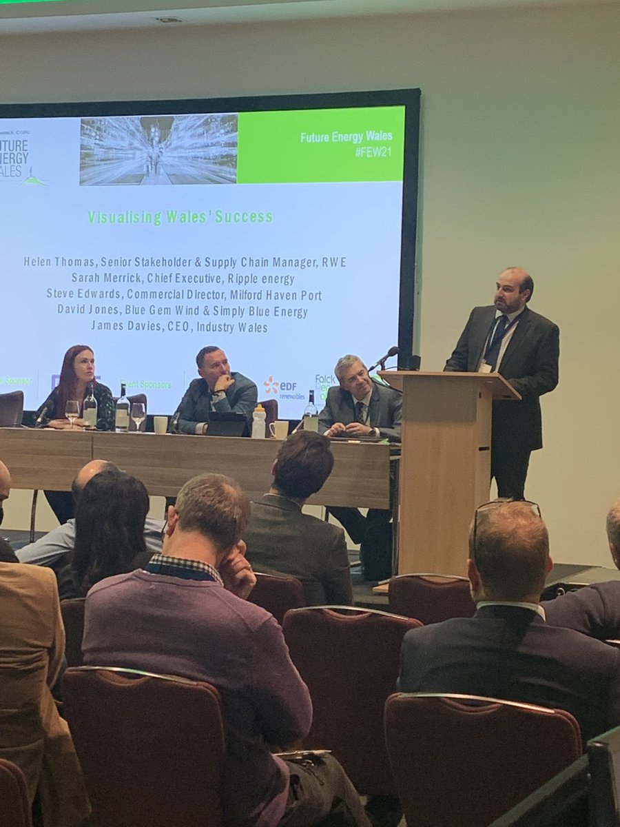 Final word of the day at #FEW2021 goes to Craig Duffy from @EDF_Renewables who are sponsoring the post conference networking reception.
Thanks to everyone for attending