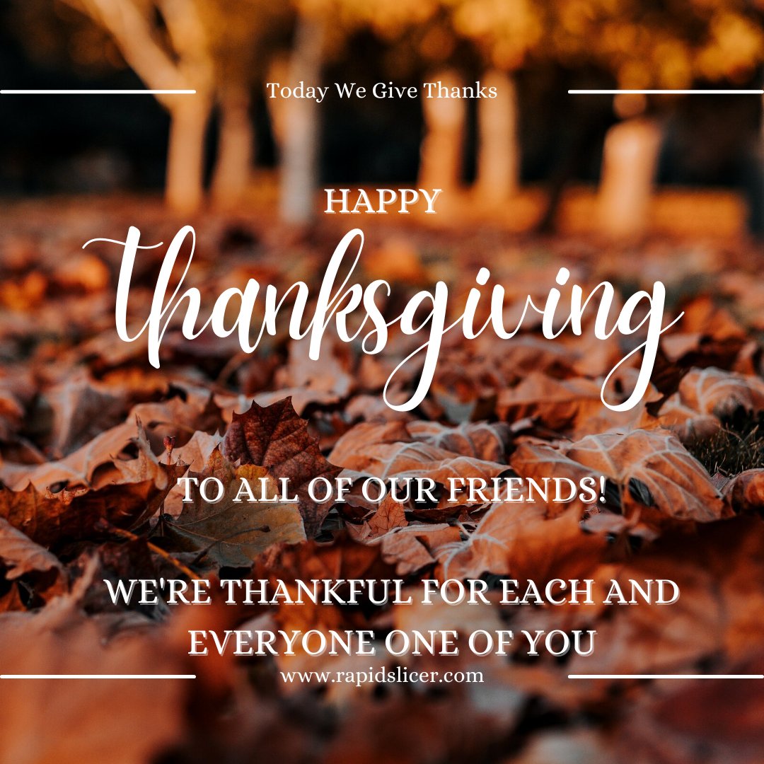 Happy Thanksgiving to all of our friends and family! We're truly thankful for each and every one of you!
.
.
#thanksgiving #givethank
