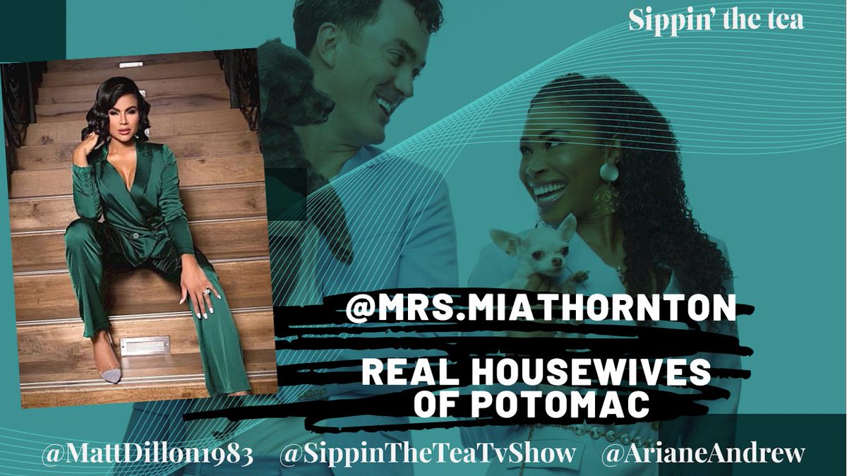 Happy 🦃 day friends.After you’re done eating yumminess &amp; family time <a href="/mattdillon1983/">Matt Dillon</a> &amp; <a href="/arianeandrew/">Ariane Andrew</a> are have some hot 🫖 with #RHOP  🌟 <a href="/mrsmiathornton/">Mia Thornton</a>.She chats about her impact, 1st season &amp; Sunday when <a href="/nickiminaj/">Nicki Minaj</a> takes the host seat at the reunion👉youtu.be/WgpLyft7jCc