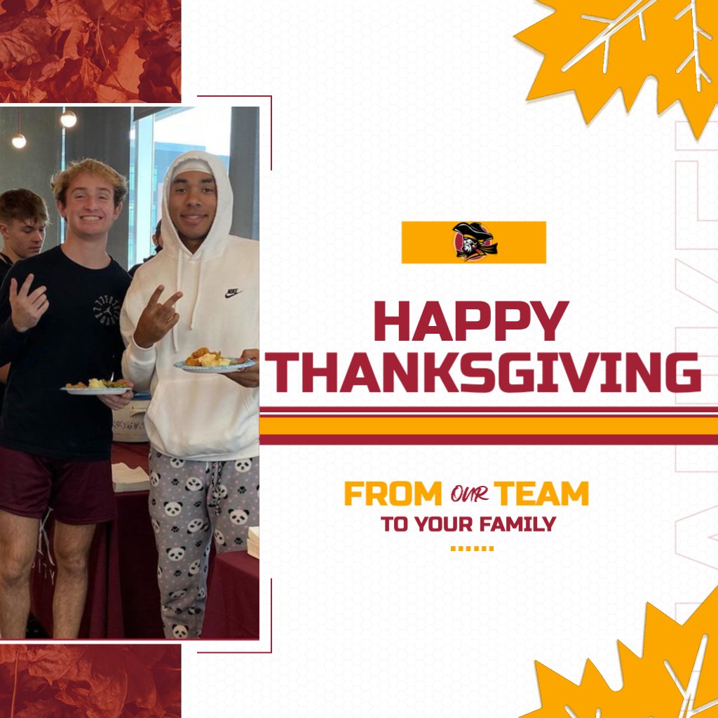 Happy Thanksgiving! We're thankful to have all of you as part of the Bucs family ❤️💛