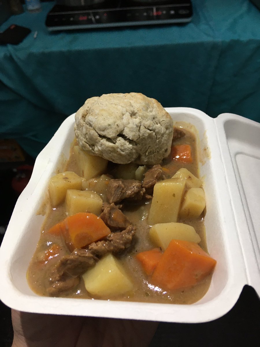 Second bite of the dumpling for stoo lovers tonight. Come find us for our second pitch of the day <a href="/AvonsideWilts/">Avonside</a> with <a href="/scoffpopup/">Scoffpopup</a> 

#stewanddumplings 
#yorkshirepuddingwrap 
#streetfooduk 
#melksham