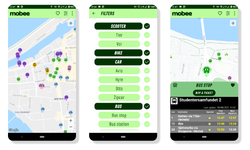 plusCities's tweet photo. FourC’s OEM MaaS real-time app is now available for the citizens of Trondheim and Trøndelag county. Branded as Mobee by Trondheim municipality, the app shows all mobility options for users at their location in real-time. @FourC_AS @Trondheim 
More here: https://t.co/jqhDib2srx https://t.co/UizuVkB02R