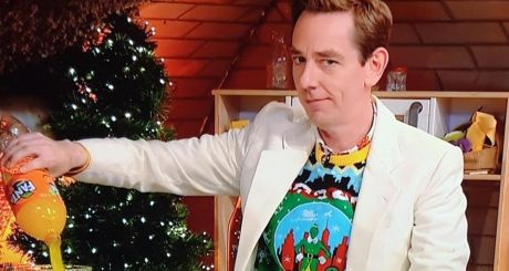 spicynigel's tweet photo. BREAKING: Ryan Tubridy vows to one-up last year's Toy Show F-bomb moment: "I'm gonna say a slur this year" https://t.co/a3MANIEBMO