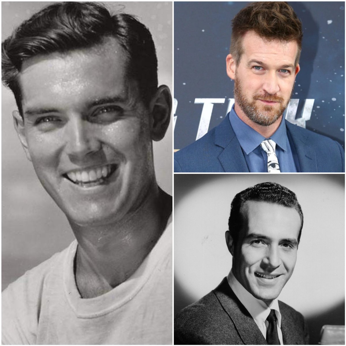 Three handsome, talented Trek men born today. #JeffreyHunter 1926, #KenMitchell 1974 and #RicardoMontalbán 1920. 
#StarTrek #botd