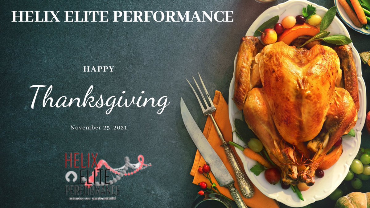 HelixElite's tweet photo. Happy Thanksgiving! For we all have something to be thankful for. 🧬 https://t.co/mRHgtx5FhN