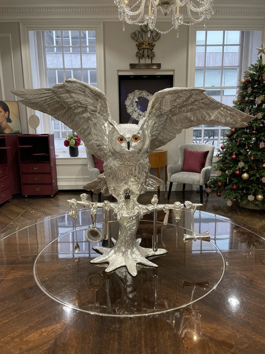 How about this <a href="/sarajcox/">sara cox💙</a> ? 25kgs solid silver, had to get it to the photographer in Dover St on the jubilee line.