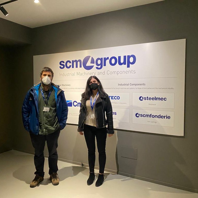 aimenct's tweet photo. Our colleagues Andrea Fernández & Santiago Muiños have visited #ScmGroup within @Mas4Ai project where #aimenct will develop the software for deployment of an intelligent multiagent system consisting on message-based middleware solutions using container technology.⤵️ https://t.co/s5gS1sqga2