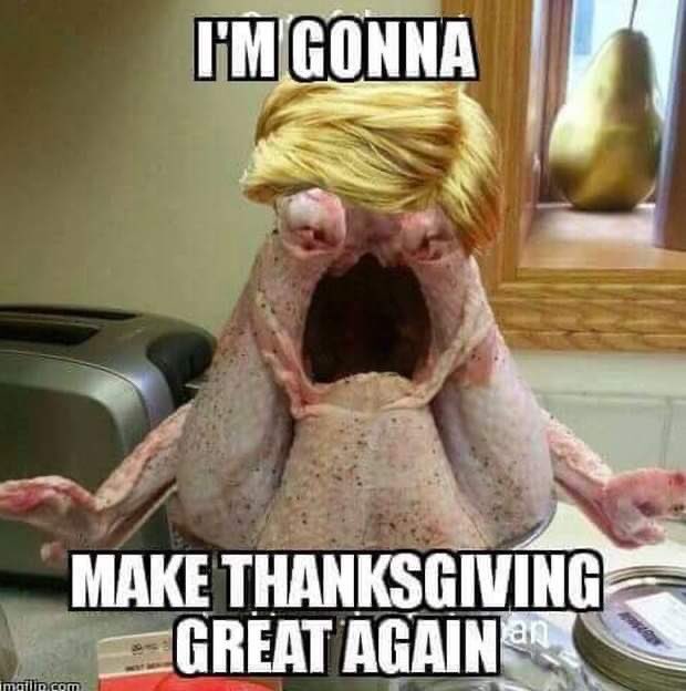 Monique11344899's tweet photo. Trump thanksgiving https://t.co/pLErRbkEiM
