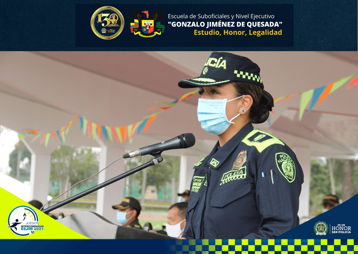EscuelaSubof's tweet photo. #ESJIM comprometida con el bienestar de nuestro personal, dimos inicio a los #Juegos #InterCompañias, evento que cuenta con las medidas de #Bioseguridad. #EsUnHonorSerPolicía #Legalidad #Honor #Estudio ⚽️🏀🏊🏃♂️ https://t.co/zzWIEjla1Z