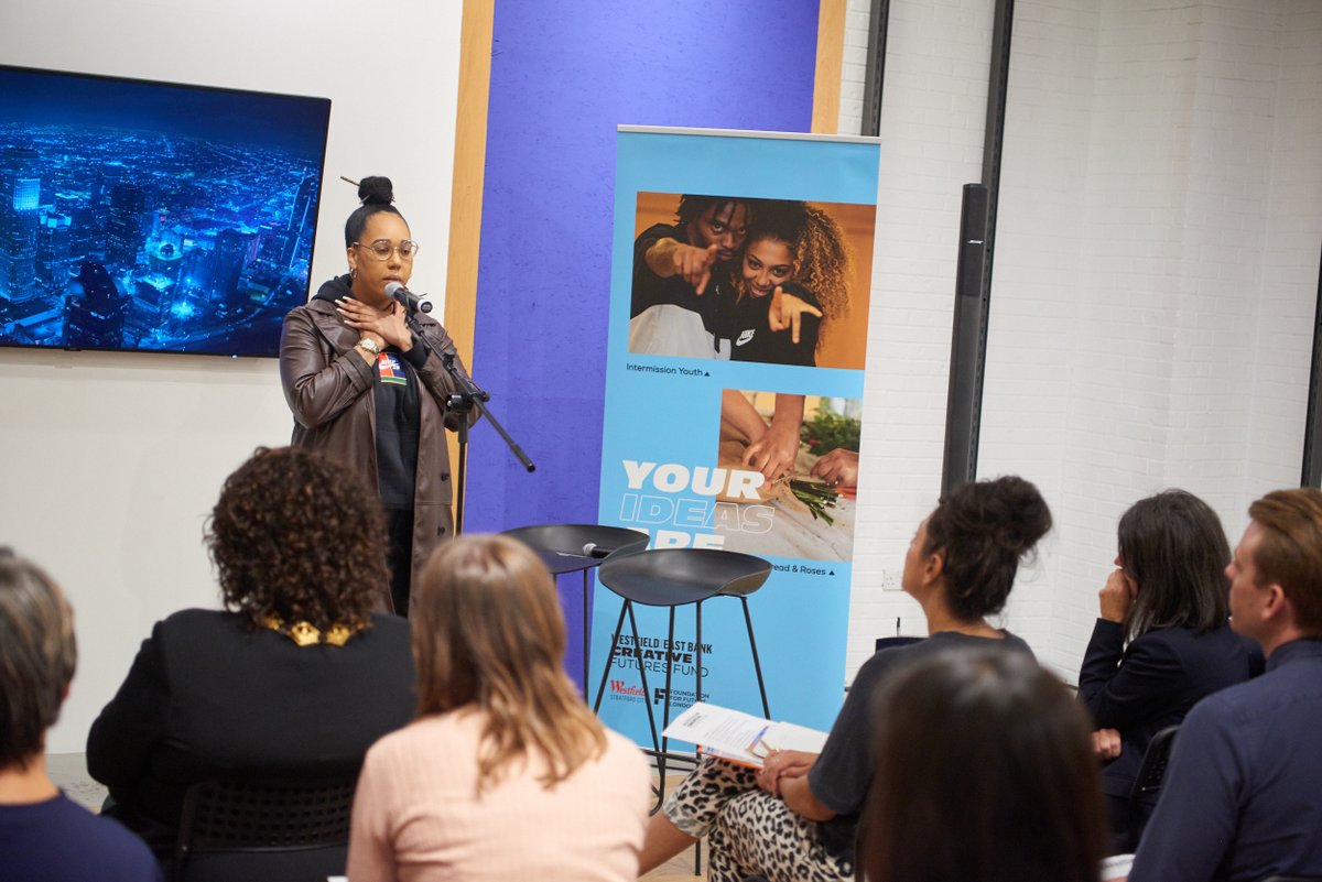 #TBT Here's some lovely &amp; also moving shots from our first year celebration of the #WestfieldEastBank #CreativeFuturesFund at <a href="/westfieldstrat/">Westfield Stratford City</a> mall 

📸 <a href="/annemarie_is_me/">anne-marie michel</a>