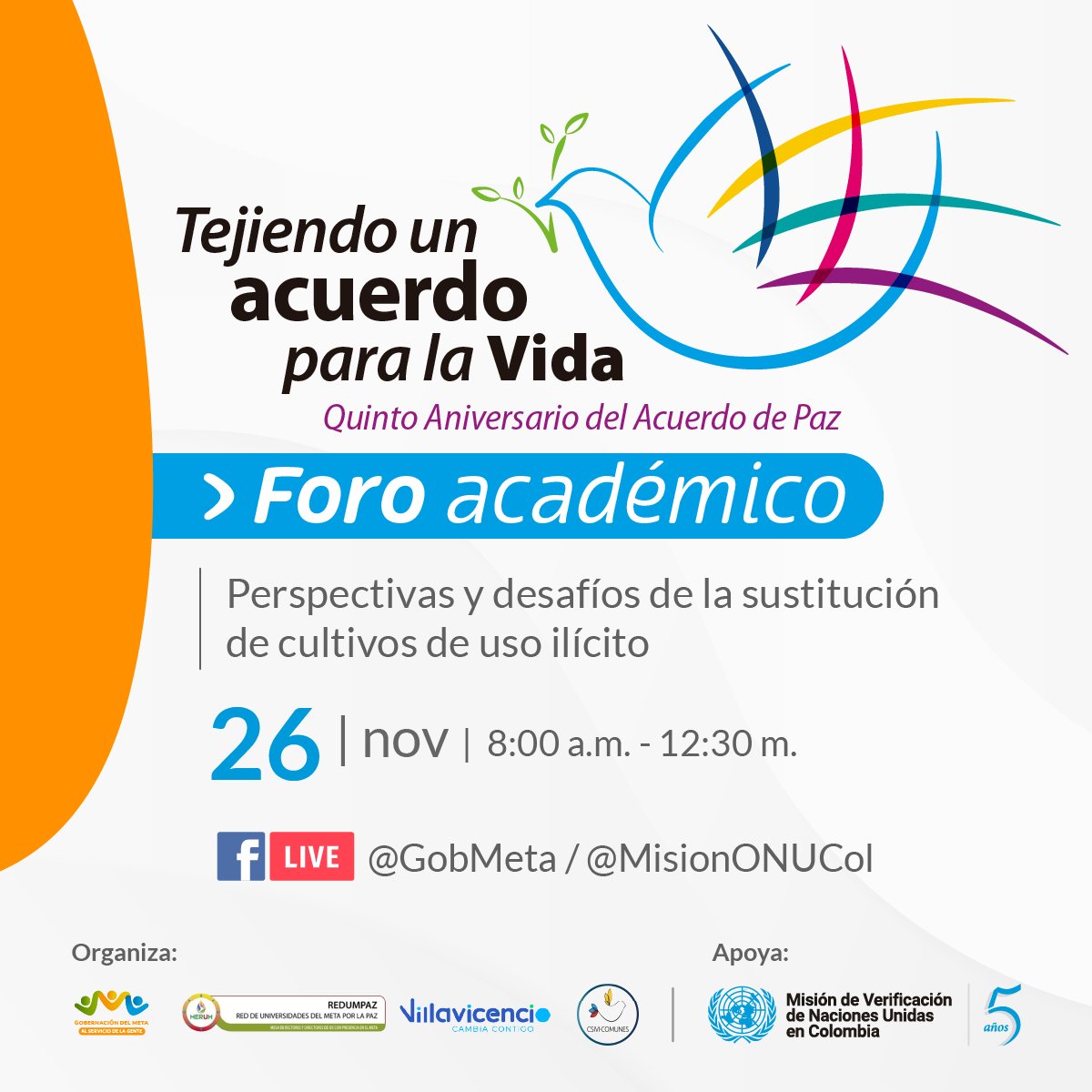 ObservatorioTer's tweet photo. 📊Mañana el Observatorio del Territorio participará como ponente y moderador de uno de los paneles en el Foro académico: Perspectivas y desafíos de la sustitución de cultivos de uso ilícito. ¡Nos vemos desde la 8 a.m. en el FacebookLive! https://t.co/kYngx2pW2e