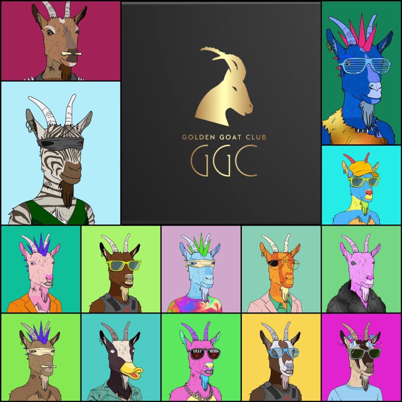 #GOATtribe #GGC #Member #Cardano #CNFT $ADA I love them all the same.. #Goat special shout out to @Hobbjw for making this for me!