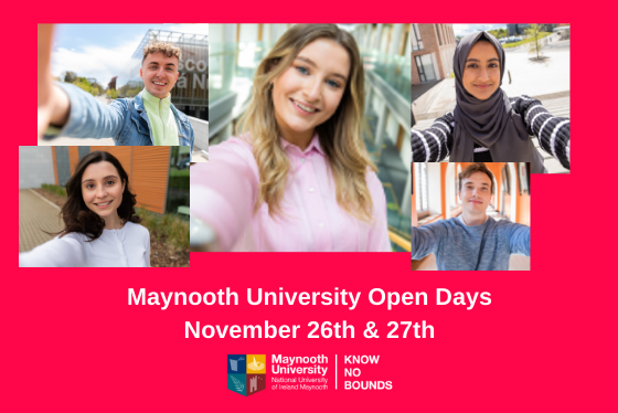 MaynoothCAO's tweet photo. Tomorrow is the first of our two Open Days and we hope you'll enjoy all the student life content and chat opportunities we've lined up.
Register, log on from 10am and get involved!
👉https://t.co/54Jrp9rOD3
#MUOpenDays #CAW2021 #collegeawarenessweek https://t.co/nSHEm7yY0j