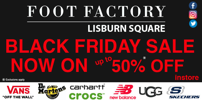 emorton2013's tweet photo. Some Black Friday outdoor advertising for our retail client #FootFactory Billboards big and bold! https://t.co/GLXgK0cRiP