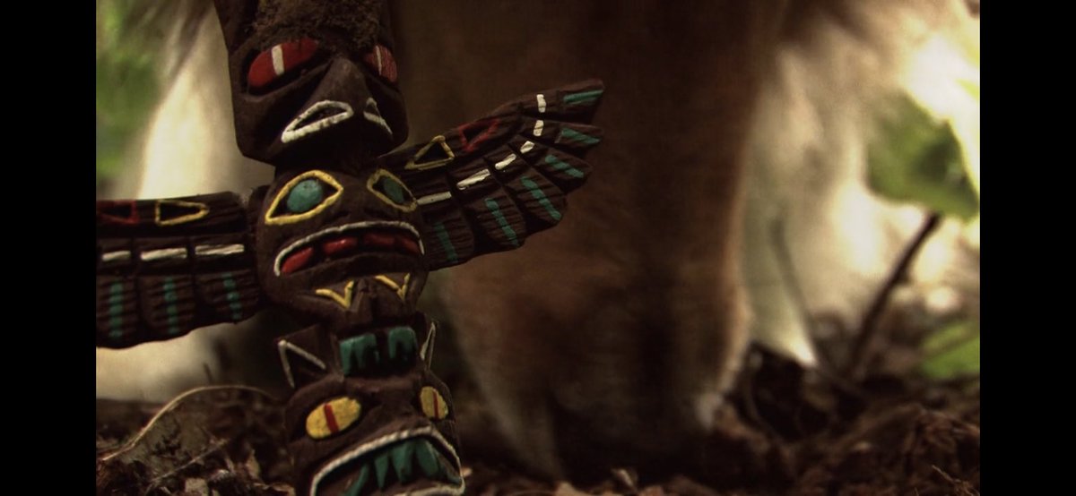 ThanksKilling Facts You Might Not Know #1 — ‘Flashy’ the dog was actually my dog, Jake, and one of his favorite snacks was Oreos, so we hid a few in the dirt by the totem to get him to sniff the ground around it.