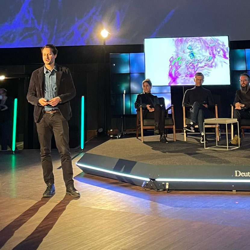 Tobias Engelmeiner from <a href="/VillagedataIo/">VillageData.io</a> pitching live on stage at <a href="/1E9tech/">1E9</a>💪 #dataforgood  #SDG7 #DataInfrastructure #earthobservation #techforgood #2030Agenda <a href="/TFEdigital/">TFE Energy</a> @TEngelmeier #SaaS #HowWillYouRESPOND