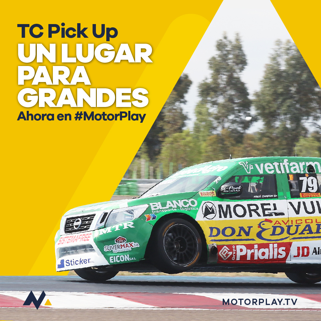 motorplaytv's tweet photo. #TCPickUp tiempo de descuento para la definición de la 🏆 #CopaShell Disfrutala AHORA‼ en VIVO🔥 vía #streaming 💻🖥📱 a través de #MotorPlay. Aprovecha la ▶PROMO lanzamiento de SUSCRIPCIÓN GRATUITA▶ hasta fin de año.😎
Suscribite acá 👇👇👇
https://t.co/acnt6wFqU0 https://t.co/oF1gCMiOIl