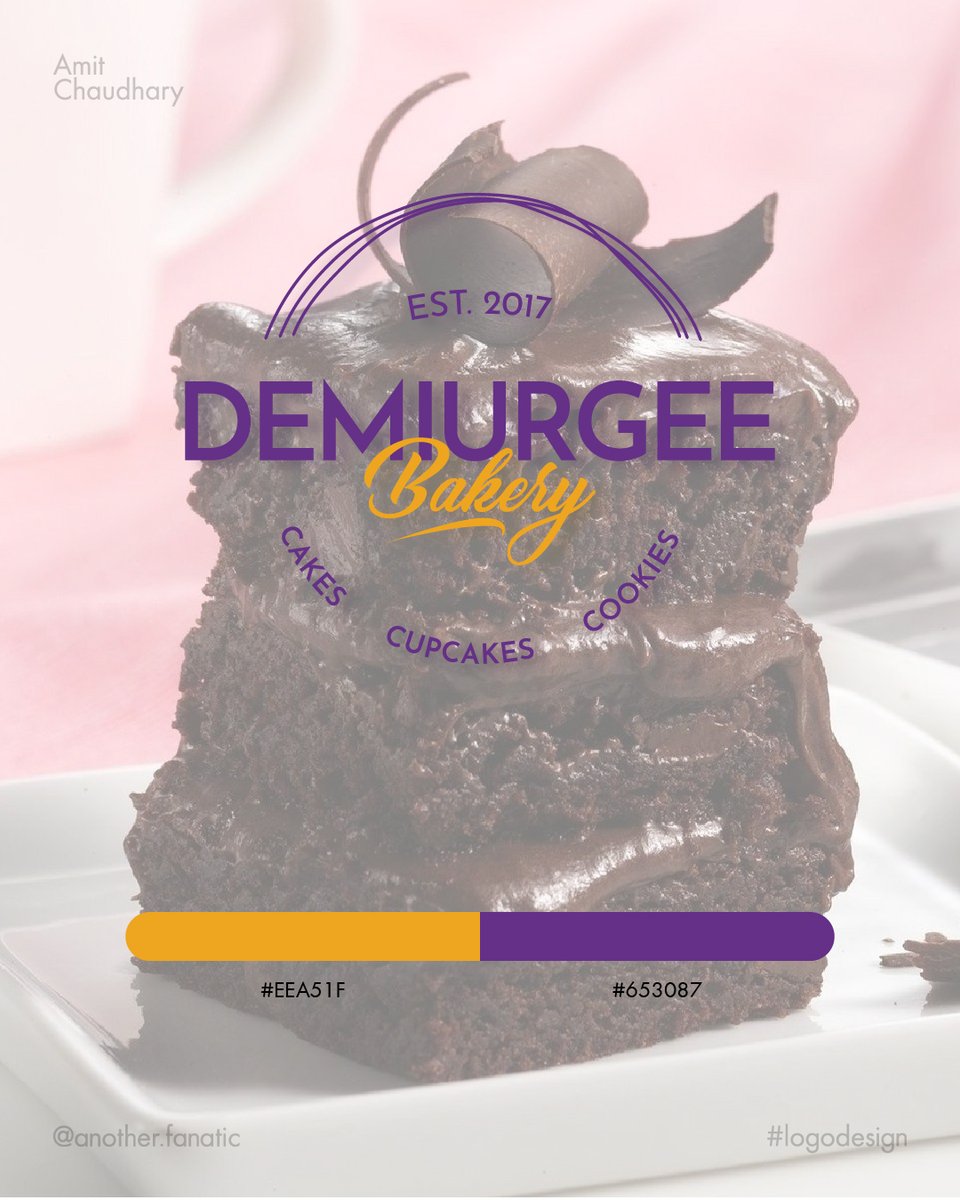 another_fanatic's tweet photo. Hello Everyone, another post on the second concept of the Demiurgee bakery. This is a badge which can be used on packaging etc and included before and after as well. Let me know which one you prefer ? Thanks

#logodesign #identitydesigner #branding #bakery https://t.co/HTeRomWLXh