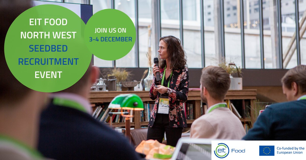 Are you an aspiring entrepreneur w/ an innovative technology that could transform the #agrifood sector?

Join a Seedbed Recruitment event!

Why attend?
- Receive entrepreneurial training
- Make new connections
- Learn from successful startups

Register: bit.ly/3DhtZut ⬅️