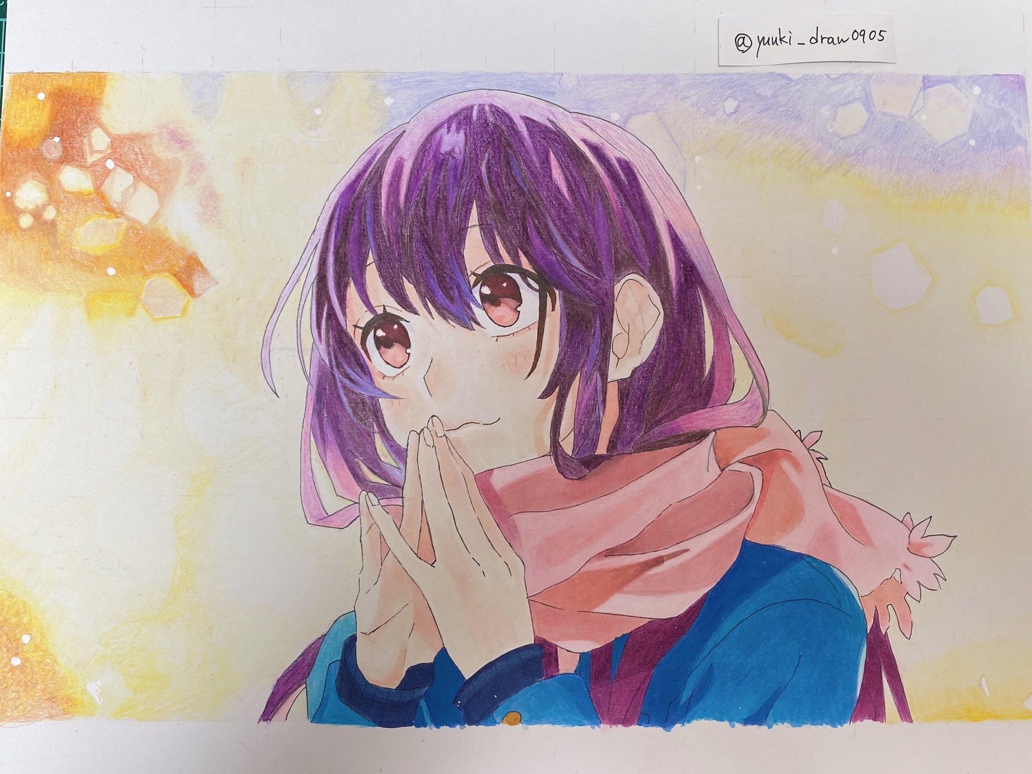ゆうき Honeyworks早坂あかり描きました イラスト コピック 色鉛筆 模写 Honeyworks 早坂あかり あかりん ハニワ T Co S0wwnqhb8t Twitter