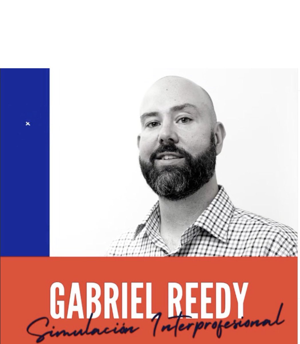 Sochisim1's tweet photo. Se inicia jornada de tarde... partiendo con nuestro invitado @gabereedy en la conferencia inaugural Simulacion interprofesional ✔️ https://t.co/MeoDAspWwz