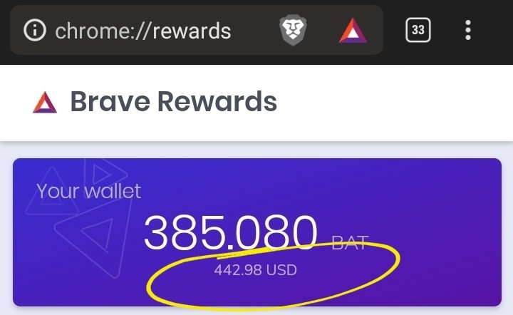 webbieguy's tweet photo. I'm proud to share my stats from my phone browser.
One of the best parts you don't see here?
My phone runs cooler, browser opens faster, and phone battery lasts longer.
On top of all that, I get paid too, soon it will buy me an S7 tablet.
#deletechrome
Use @Brave
#btc https://t.co/KG7e93pYFq