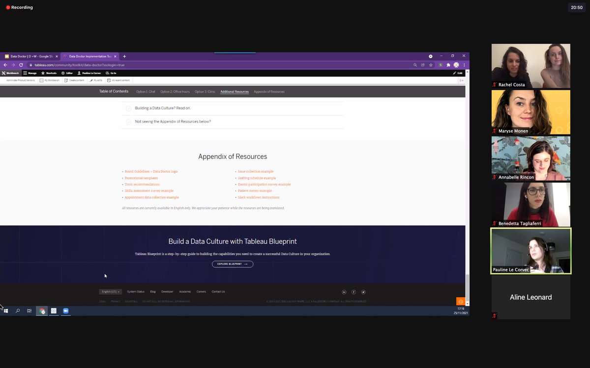 MaryseMonen's tweet photo. #tableaudoctor #recources - don’t forget to click submit otherwise you will not see the recourses 

#datapluswomen #tableau @tableau @tableau https://t.co/oJBqGpWZ3y