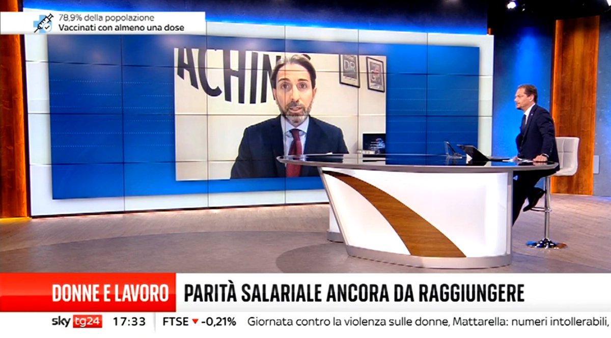 .<a href="/sterebattoni/">Stefano Rebattoni</a>, AD <a href="/IBMItalia/">IBM Italia</a> e board <a href="/ValoreD/">Valore D</a> a <a href="/SkyTG24/">Sky tg24</a>: #violenzasulledonne va combattuta sul piano culturale e temporale. Lavorando su #competenze e buone pratiche in azienda. Valorizzando #diversità e parità salariale che in #IBM esiste dal 1934.