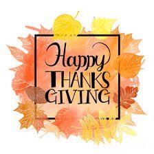 Happy Thanksgiving everyone!