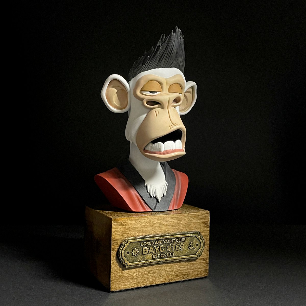 dorieth005's tweet photo. Working on my second @BoredApeYC statue ❤️
Commissions = OPEN! 🙊🍌❤️

Check my @opeansea collection: https://t.co/Z9S4TTCzar  
Orders here: https://t.co/rvITCF23kp
Like, Retweet... would help so much! 😘🙏 https://t.co/3MEGs5H1DJ