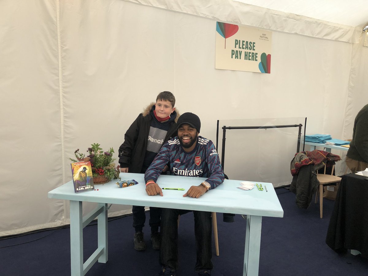 CWCHS_English's tweet photo. Amazing day at the Winter Hay Festival! Lots of signed books! #HayWinterWeekend 📚 https://t.co/ZB3tI8sEST