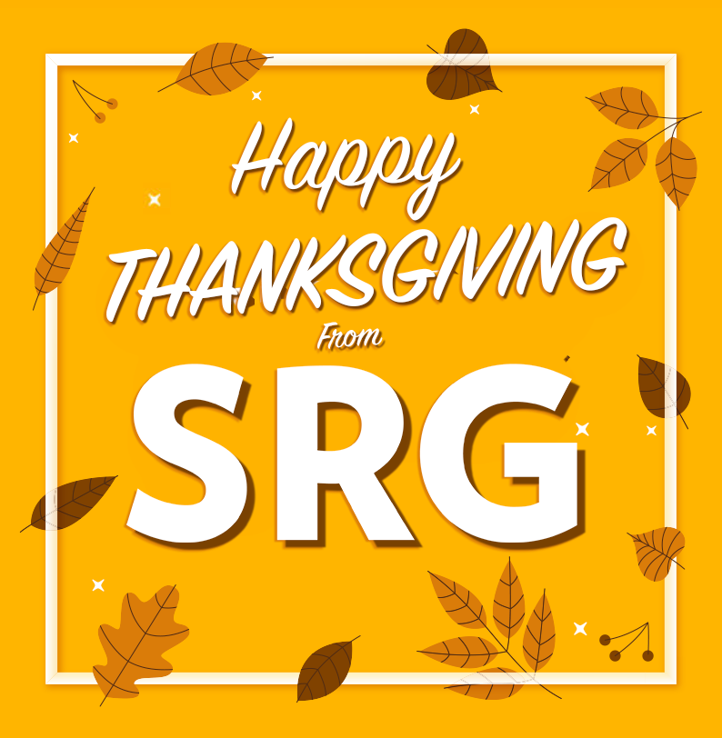 StonesRiverGrp's tweet photo. The #SRGTeam has so much to be thankful for this year. We greatly appreciate the support of our families, clients, & friends & wish everyone a happy #Thanksgiving2021! https://t.co/w1t46fhtQe